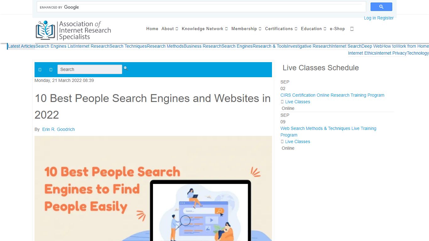 10 Best People Search Engines and Websites in 2022 - AOFIRS